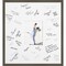 Svelte Signature Mat Picture Frame, Photo Frame Wedding Guest Book Alternative, Autograph Picture Mat for Signature Board, Wedding Celebrations Graduations Support Encouragement or Retirement